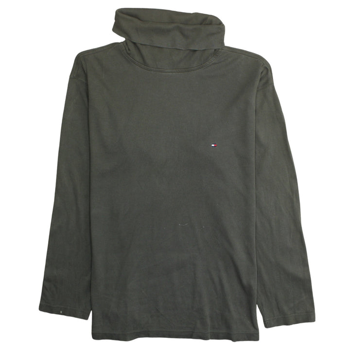 Tommy Hilfiger Men's Green L Pullover Cotton Sweatshirt
