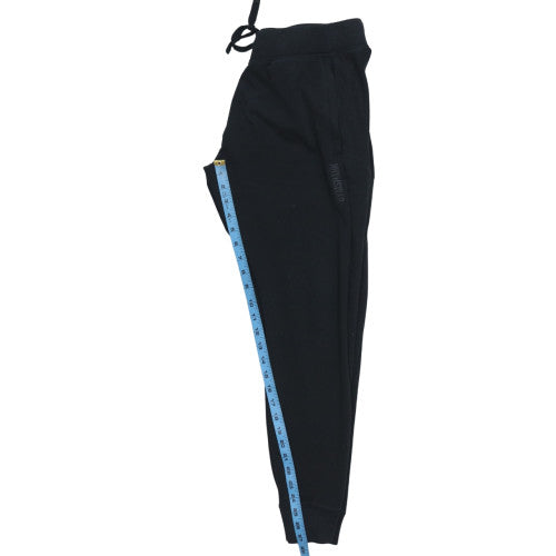 Gymshark Men's Black Jogger Trousers Size M Fleece Regular Fit