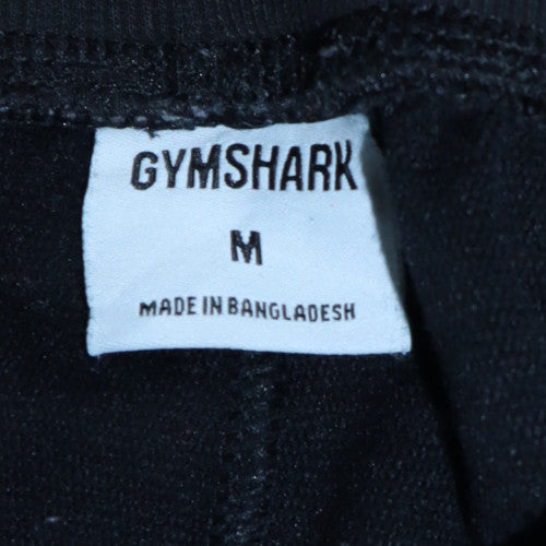 Gymshark Men's Black Jogger Trousers Size M Fleece Regular Fit