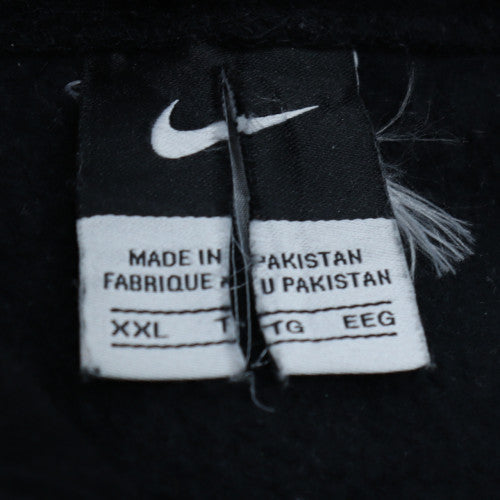Nike Men's Black 2XL Pullover Fleece Hoodie Sweatshirt