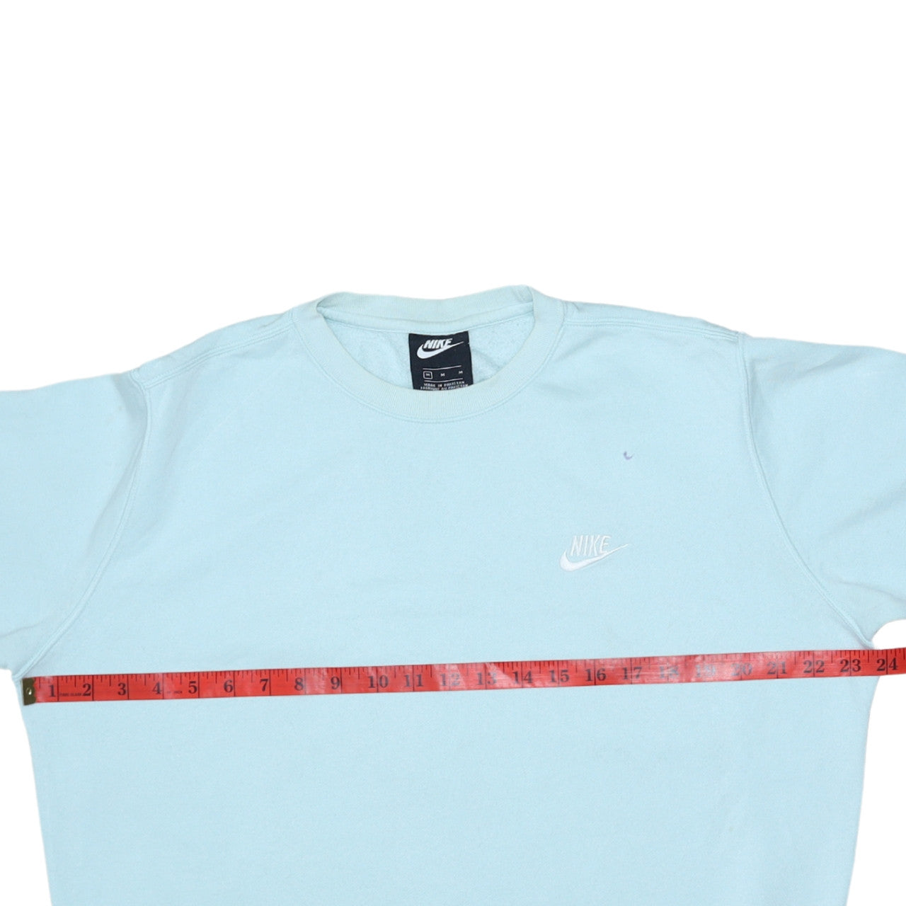 Nike Men's Blue Crew Neck Pullover Sweatshirt Size M Regular Fit