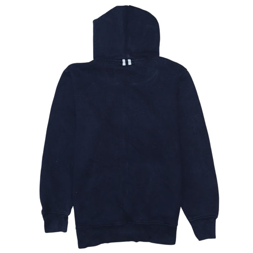 Adidas Men's Blue Full Zip Hoodie Size M Regular Fit