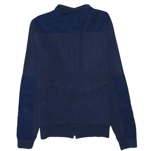 Hugo Boss Men’s Blue Regular Fit Track Jacket Size L Cotton Blend