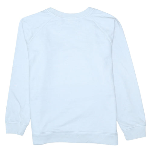 Levi's Men's White XS Pullover Sweatshirt Crew Neck Logo Print