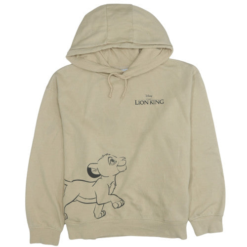 Primark Disney Women Beige Lion King Pullover Hoodie Size L 14/16