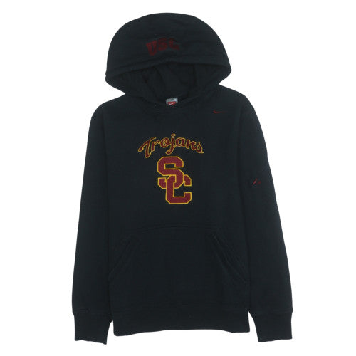 Nike Men's Black USC Trojans Pullover Hoodie Fleece Size S