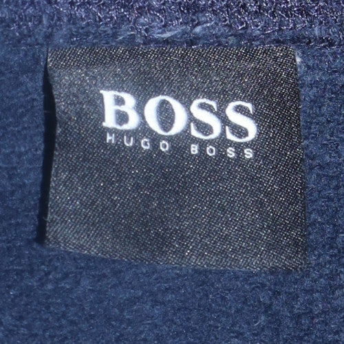 Hugo Boss Men's Blue Pullover Hoodie Size S Regular Fit