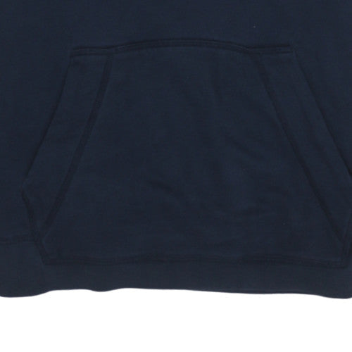Hugo Boss Men's Blue Pullover Hoodie Size S Regular Fit
