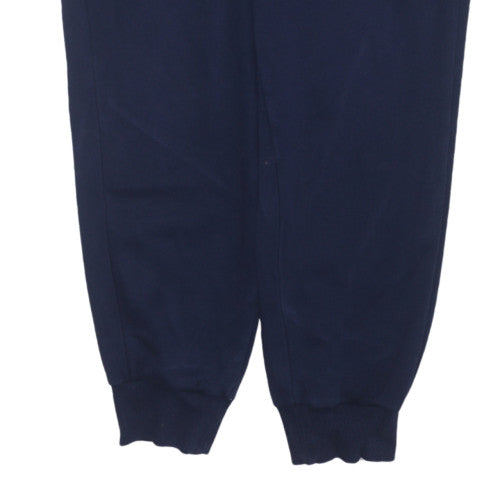 Puma Men's Navy Blue L Jogger Sweatpants with Elastic Waist