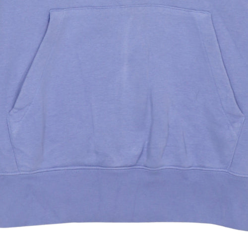 Nike Women’s Blue Pullover Hoodie Small Cotton Blend Sweatshirt