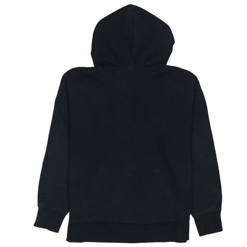 Adidas Originals Womens Black XS 1/4 Zip Hooded Sweatshirt