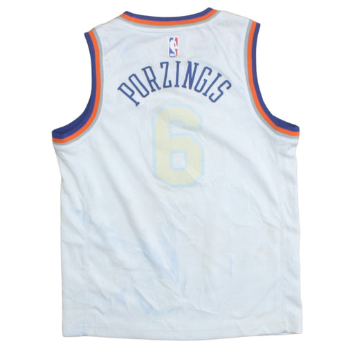 Nike Men's New York Knicks White Basketball Jersey Tank Top Size M