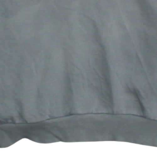 Puma Men’s Grey Crew Neck Pullover Sweatshirt M Regular Fit