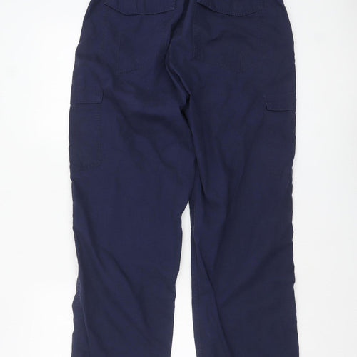 Hi Gear Men's Blue Cargo Trousers Size 32 Regular Fit Outdoor Workwear