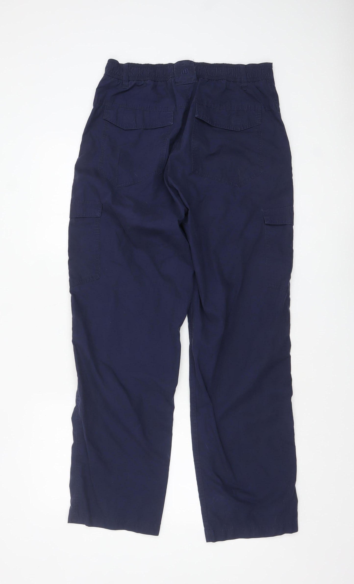 Hi Gear Men's Blue Cargo Trousers Size 32 Regular Fit Outdoor Workwear