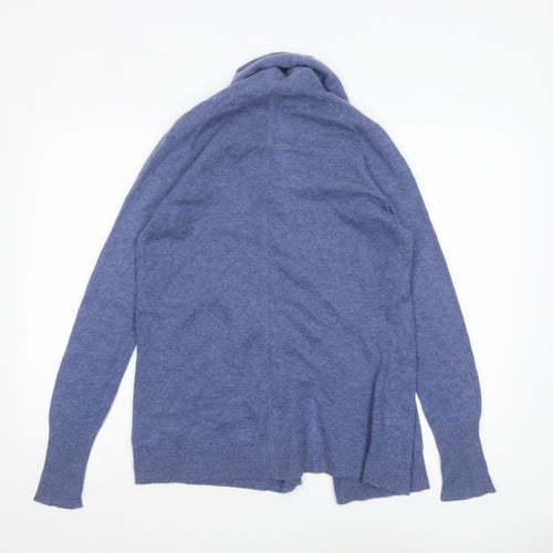 Tahari Women's Blue 100% Cashmere Open Cardigan Size S
