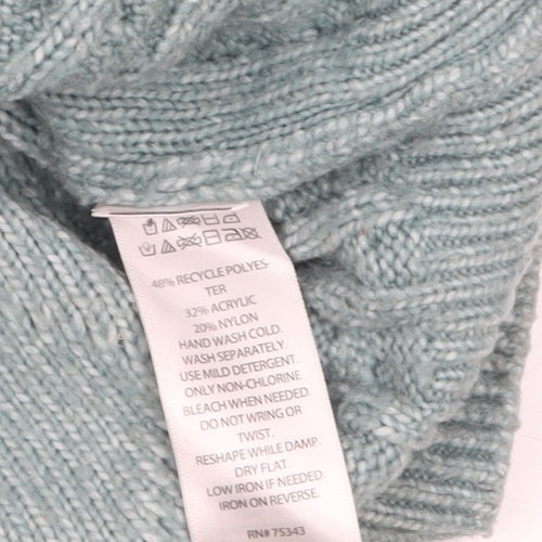 Jessica Simpson Women’s Green Cable-Knit Cardigan Size L