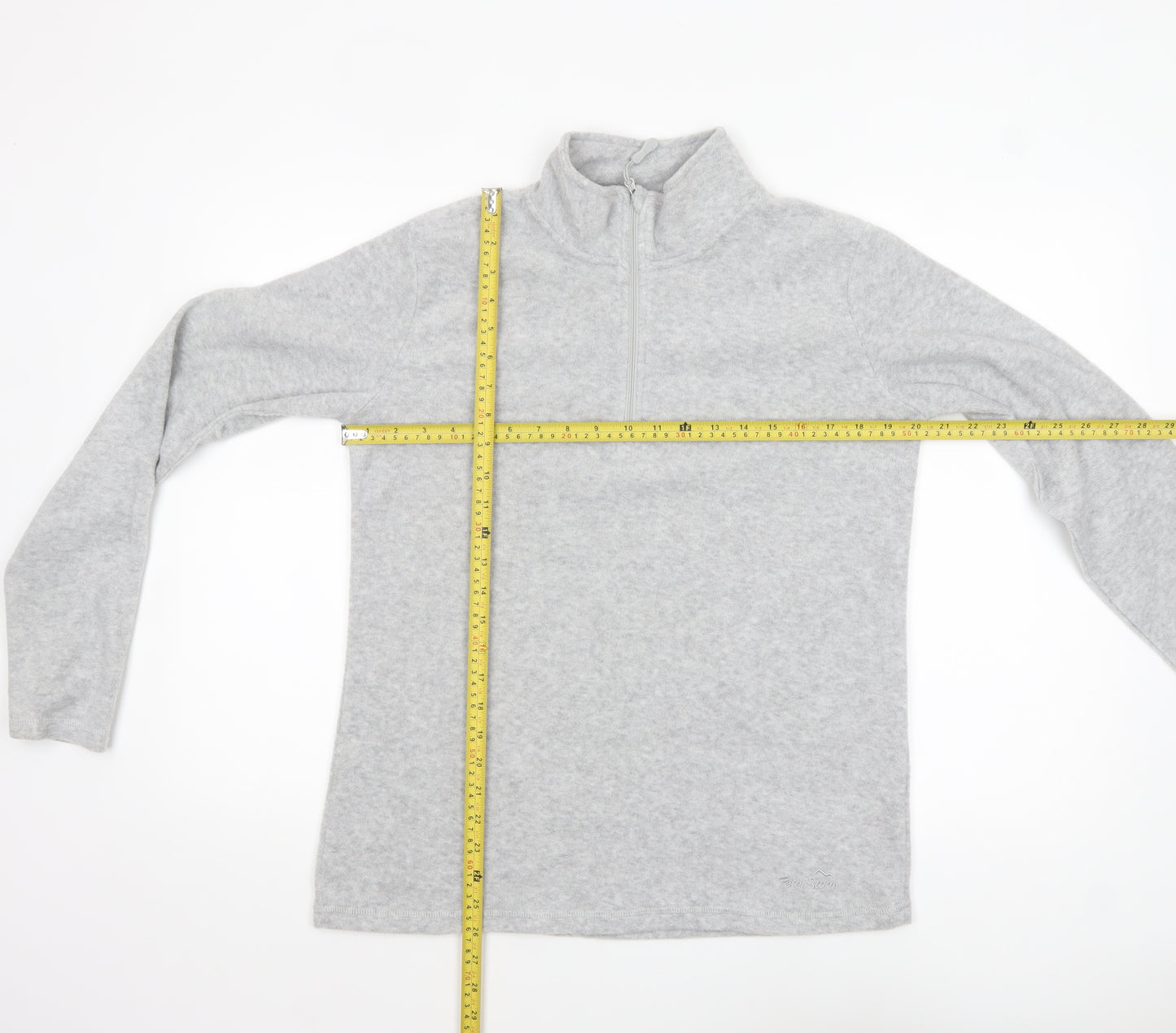 Peter Storm Women’s Grey Pullover Fleece Sweatshirt Size 14