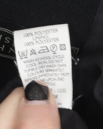 Debenhams Classics Women Black Size 20 Single-Breasted Blazer