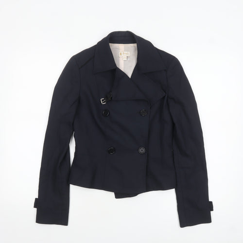 Pringle of Scotland Women's Blue Wool Blazer Jacket UK 8