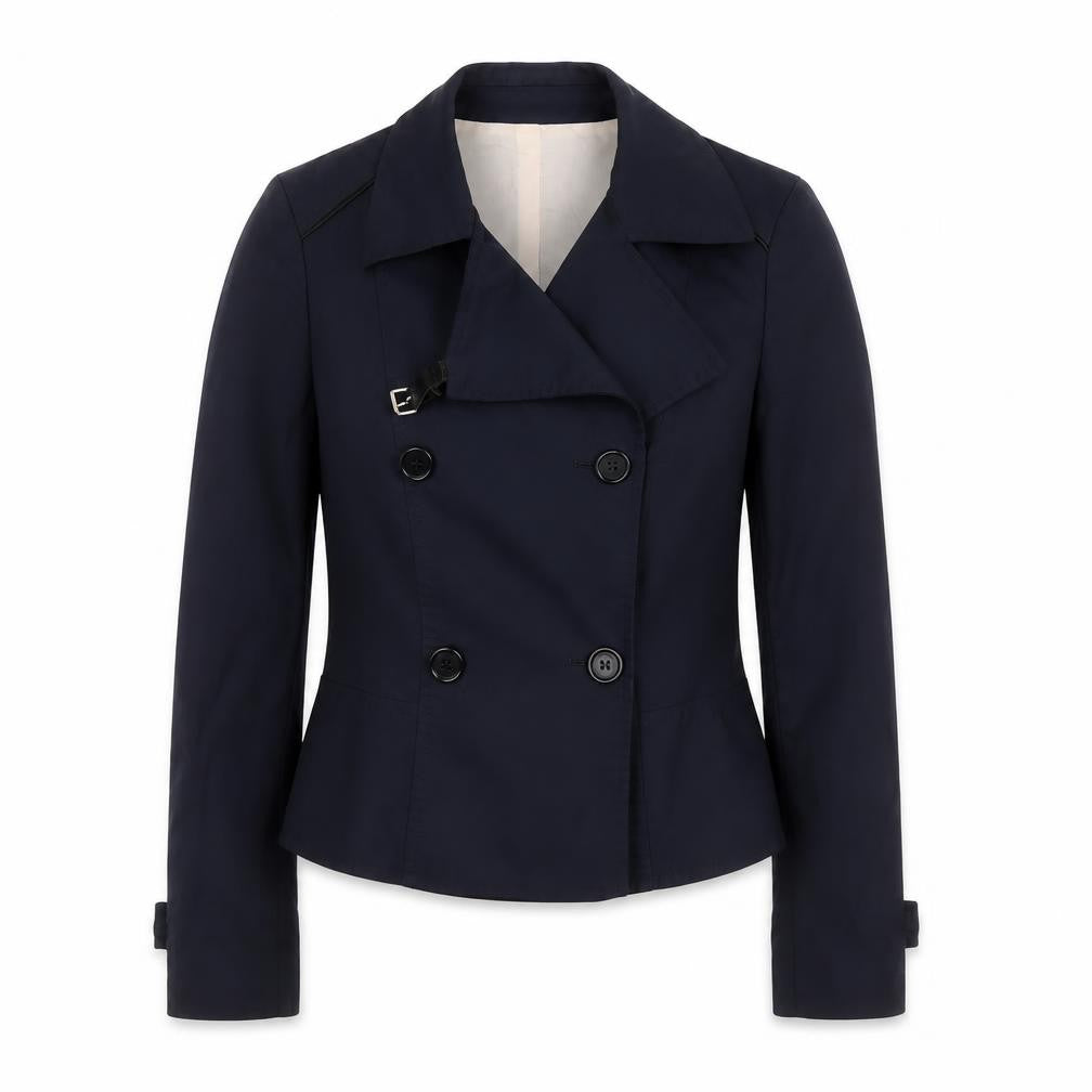 Pringle of Scotland Women's Blue Wool Blazer Jacket UK 8
