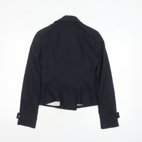 Pringle of Scotland Women's Blue Wool Blazer Jacket UK 8