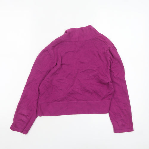 Monsoon Women’s Purple Cotton Knit Cardigan M