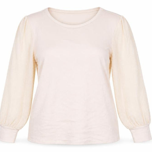 M&Co Women's Pink Size 14 Puff Sleeve Tunic Blouse