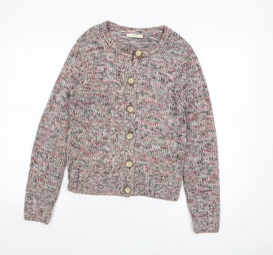 Marks and Spencer Women’s Multicoloured Chunky Knit Cardigan Size S