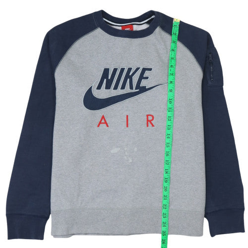 Nike Men's Grey XL Crew Neck Pullover Sweatshirt Sportswear