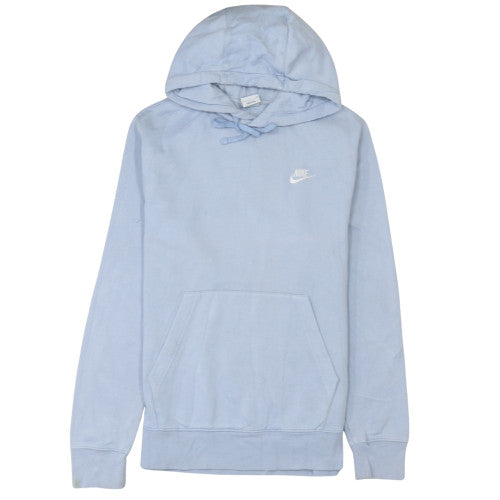 Nike Men's Blue Pullover Hoodie Small Regular Fit Fleece Sweatshirt