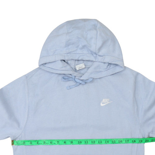 Nike Men's Blue Pullover Hoodie Small Regular Fit Fleece Sweatshirt