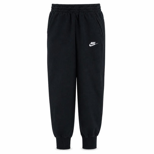 Nike Boys Black Jogger Trousers L 146-156cm Fleece Cotton Blend