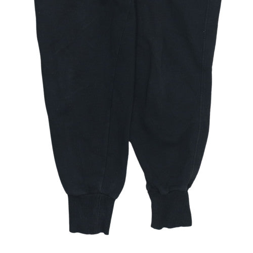 Nike Boys Black Jogger Trousers L 146-156cm Fleece Cotton Blend