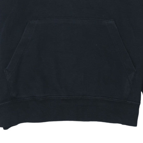 Nike Womens Black XS Pullover Hoodie with Logo Print