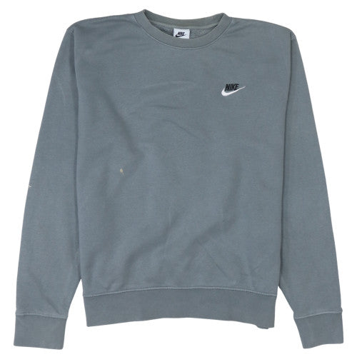 Nike Men’s Grey Crew Neck Pullover Sweatshirt Size S