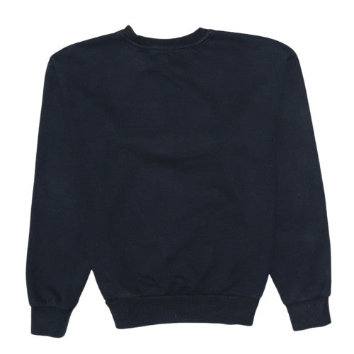 Puma Womens Black Crew Neck Pullover Sweatshirt Size 10
