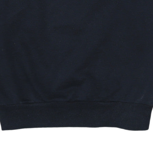 Puma Womens Black Crew Neck Pullover Sweatshirt Size 10