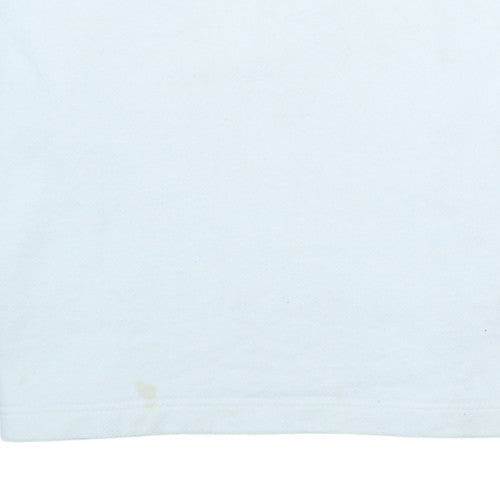 Tommy Hilfiger Men's White XL 1/4 Zip Fleece Sweatshirt