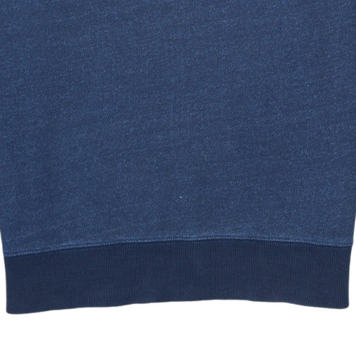 Fred Perry Mens Blue Cotton Crew Neck Pullover Sweatshirt L