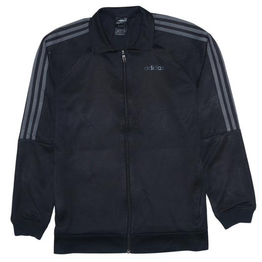 Adidas Men's Black M Track Jacket Full Zip Sportswear