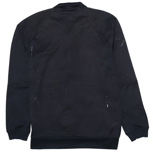 Adidas Men's Black M Track Jacket Full Zip Sportswear