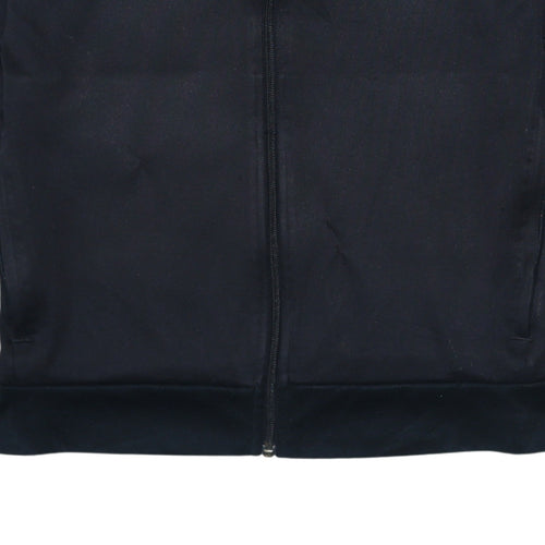 Adidas Men's Black M Track Jacket Full Zip Sportswear