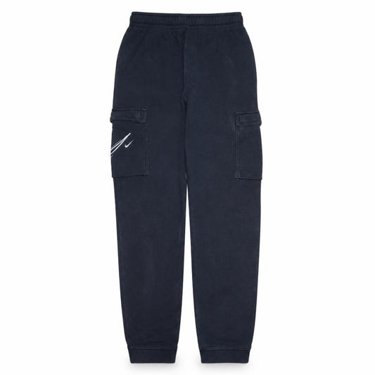 Nike Boys Black XL Cargo Jogger Trousers with Pockets and Elastic Waist