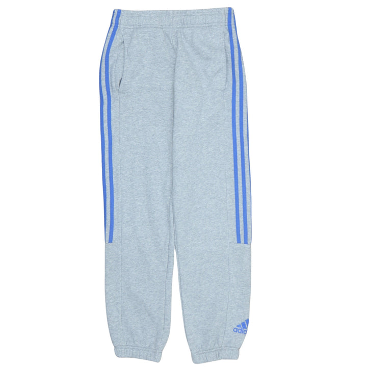 Adidas Boys Grey Joggers 11-12 Years Elastic Waist Sweatpants