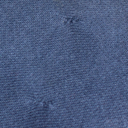 Nike Men Blue Full Zip Hoodie S Regular Fleece Cotton Blend