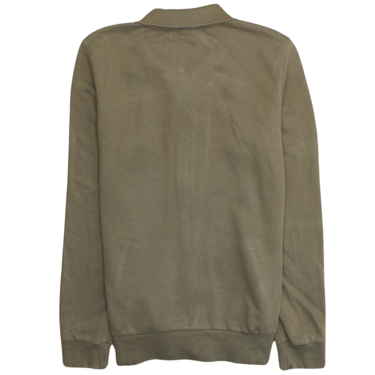 Puma Women's Brown Track Jacket Size 12 Full Zip Cotton Blend