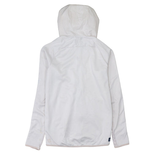 Nike Men's White Full Zip Hooded Sports Jacket Size S