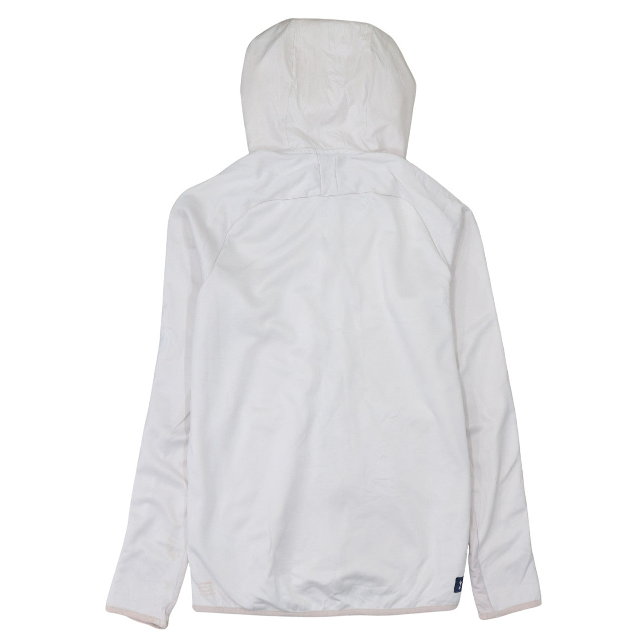 Nike Men's White Full Zip Hooded Sports Jacket Size S