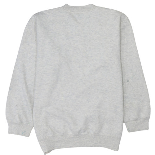 Le Shark Men's Grey Pullover Sweatshirt M Regular Fit Embroidered Logo